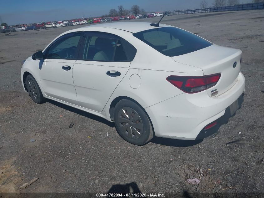 2018 Kia Rio Lx VIN: 3KPA24AB8JE059831 Lot: 41782994