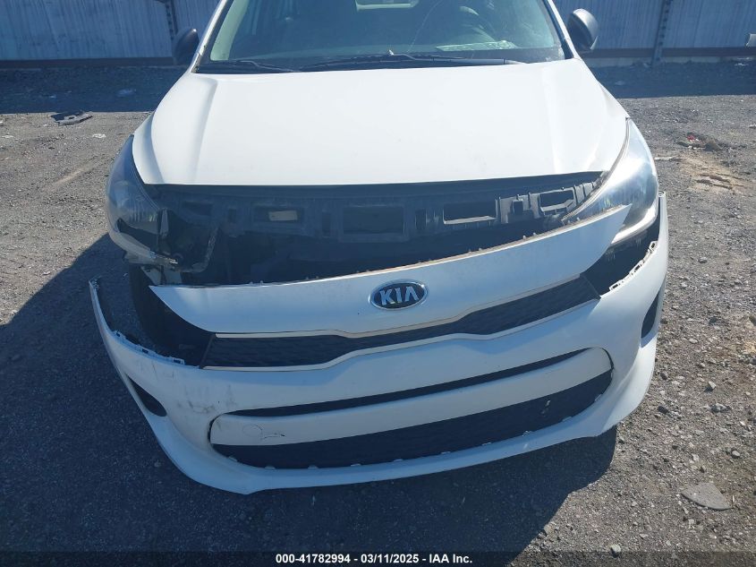 2018 Kia Rio Lx VIN: 3KPA24AB8JE059831 Lot: 41782994