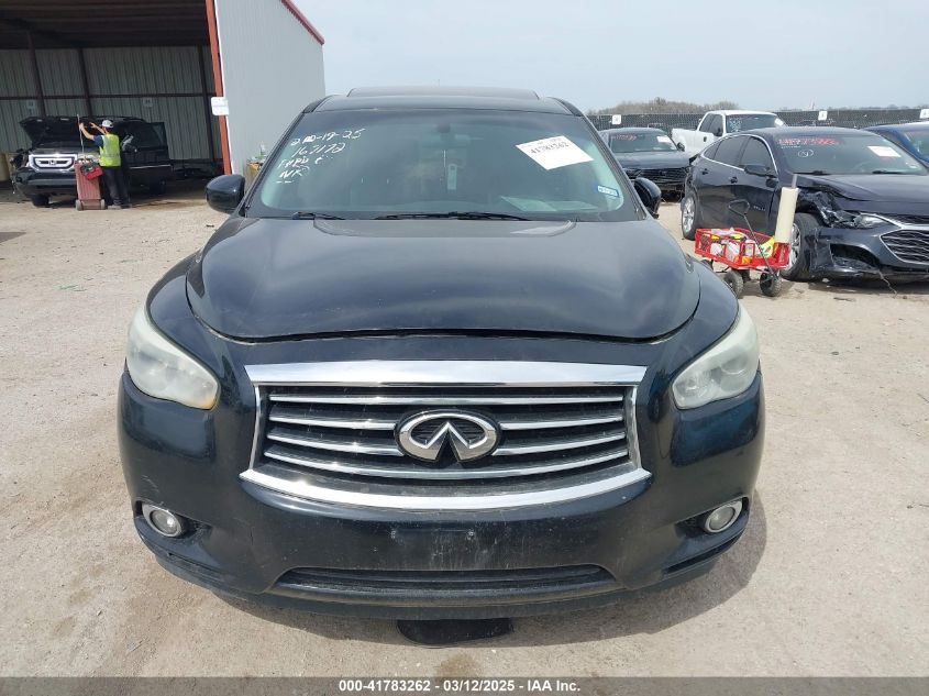 2013 Infiniti Jx35 VIN: 5N1AL0MN6DC329318 Lot: 41783262