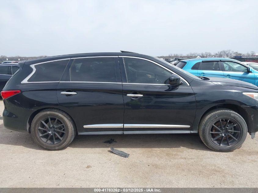 2013 Infiniti Jx35 VIN: 5N1AL0MN6DC329318 Lot: 41783262