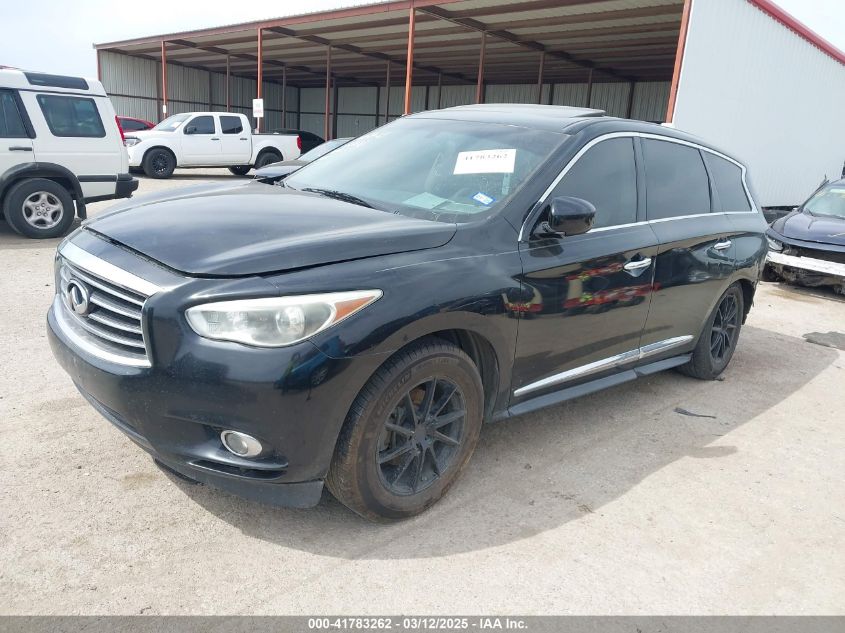 2013 Infiniti Jx35 VIN: 5N1AL0MN6DC329318 Lot: 41783262