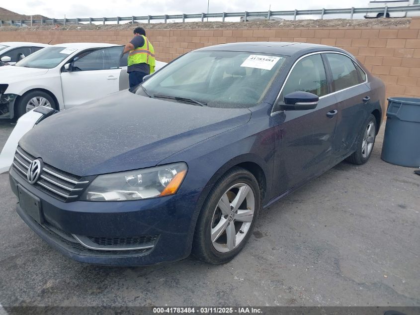 2012 Volkswagen Passat 2.5L Se VIN: 1VWBP7A3XCC077626 Lot: 41783484