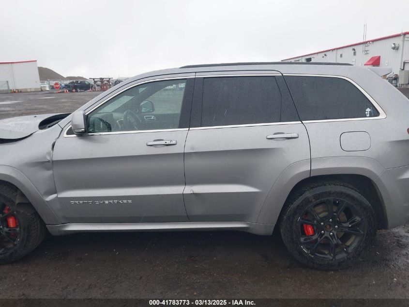 2014 Jeep Grand Cherokee Srt VIN: 1C4RJFDJ8EC399224 Lot: 41783773