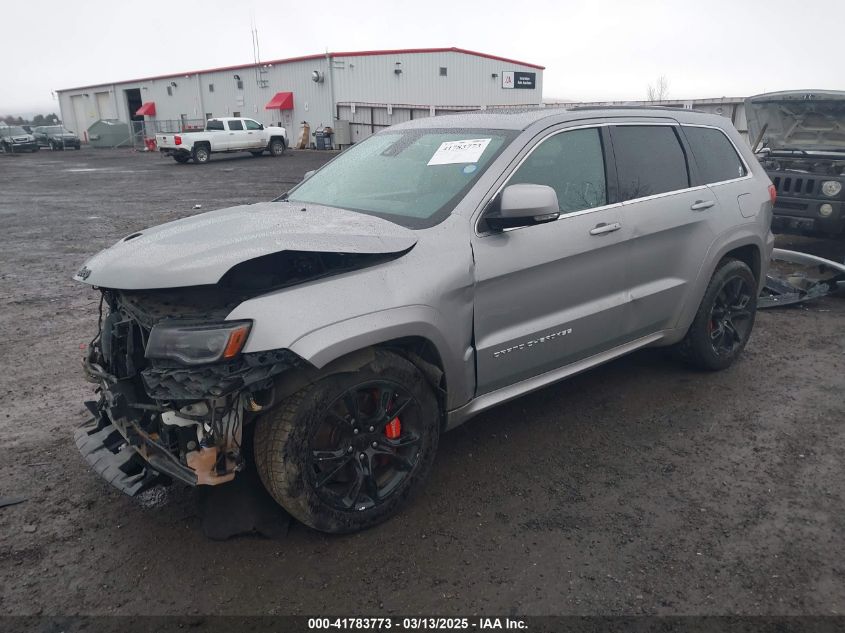 2014 Jeep Grand Cherokee Srt VIN: 1C4RJFDJ8EC399224 Lot: 41783773