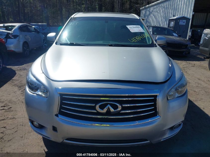 2013 Infiniti Jx35 VIN: 5N1AL0MM1DC325491 Lot: 41784006