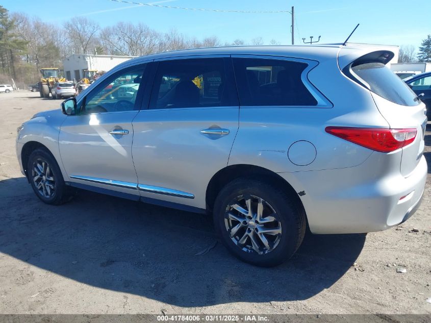 2013 Infiniti Jx35 VIN: 5N1AL0MM1DC325491 Lot: 41784006