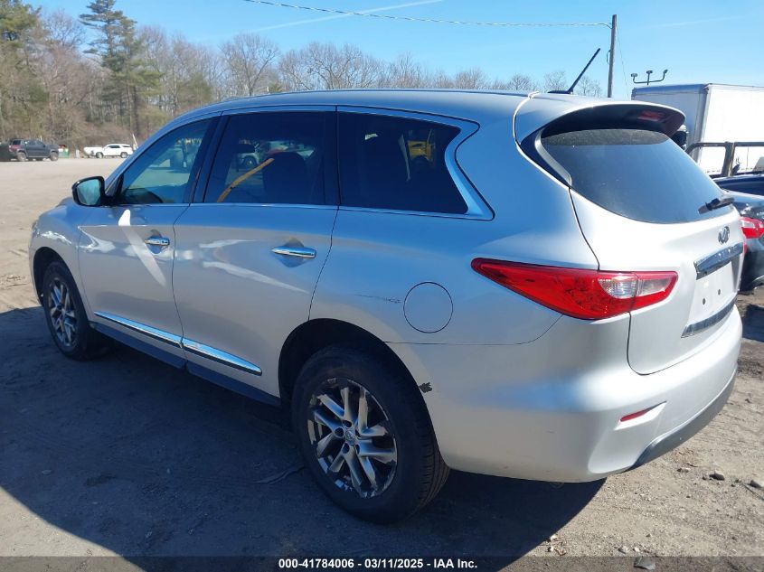 2013 Infiniti Jx35 VIN: 5N1AL0MM1DC325491 Lot: 41784006