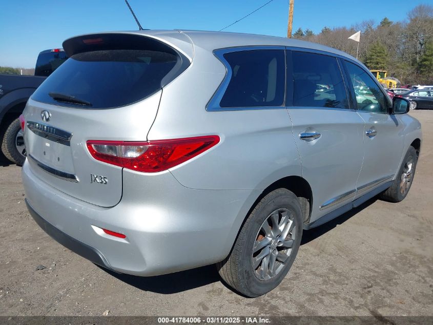 2013 Infiniti Jx35 VIN: 5N1AL0MM1DC325491 Lot: 41784006