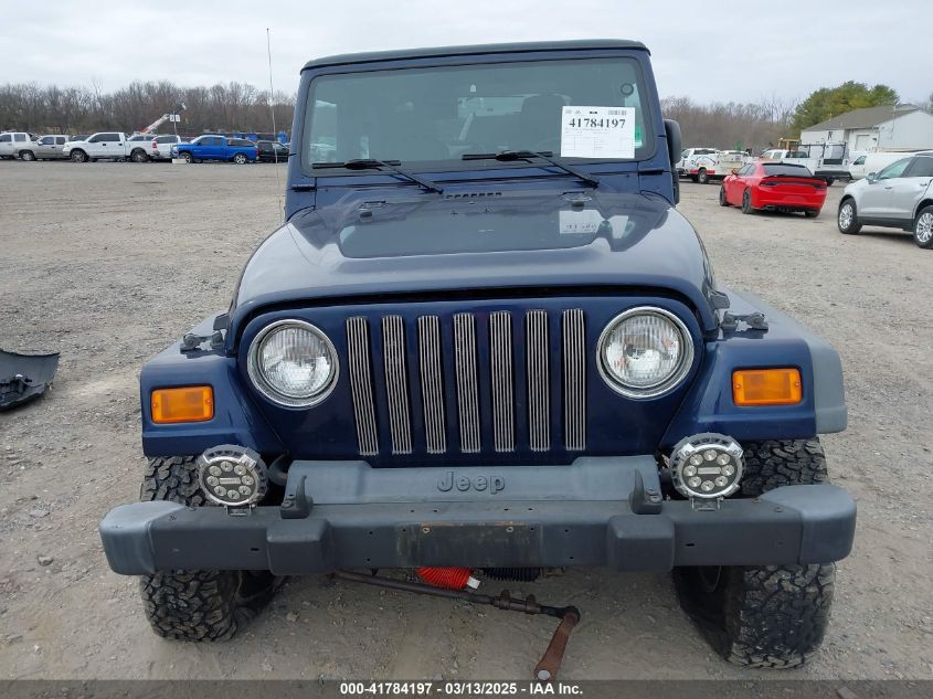 2006 Jeep Wrangler Sport VIN: 1J4FA49S16P737060 Lot: 41784197