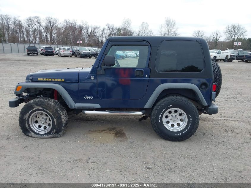 2006 Jeep Wrangler Sport VIN: 1J4FA49S16P737060 Lot: 41784197