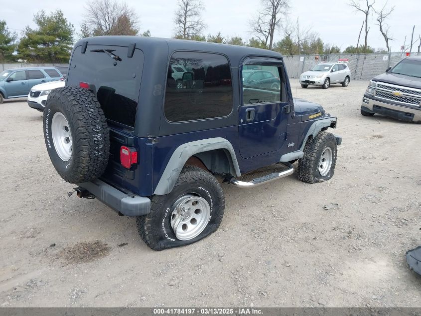 2006 Jeep Wrangler Sport VIN: 1J4FA49S16P737060 Lot: 41784197