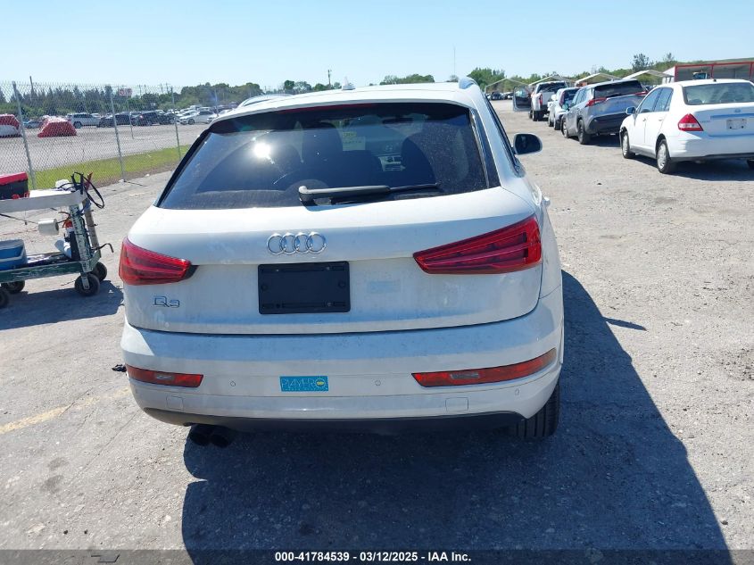 2017 Audi Q3 2.0T Premium VIN: WA1BCCFSXHR016914 Lot: 41784539