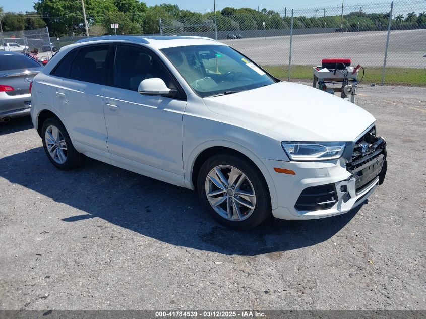 2017 Audi Q3 2.0T Premium VIN: WA1BCCFSXHR016914 Lot: 41784539