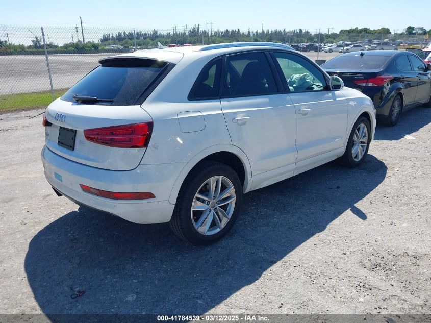 2017 Audi Q3 2.0T Premium VIN: WA1BCCFSXHR016914 Lot: 41784539