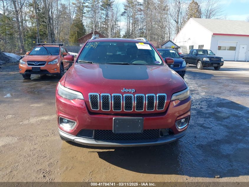 2019 Jeep Cherokee Limited 4X4 VIN: 1C4PJMDN8KD294994 Lot: 41784741