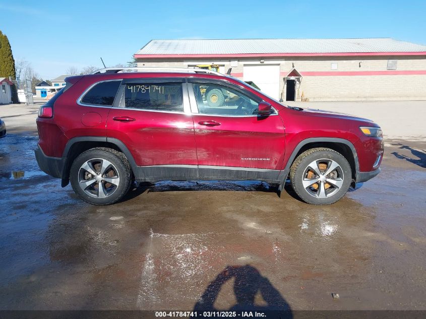 2019 Jeep Cherokee Limited 4X4 VIN: 1C4PJMDN8KD294994 Lot: 41784741