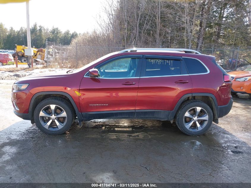 2019 Jeep Cherokee Limited 4X4 VIN: 1C4PJMDN8KD294994 Lot: 41784741