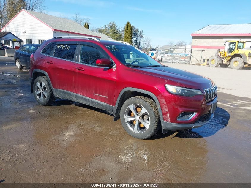 2019 Jeep Cherokee Limited 4X4 VIN: 1C4PJMDN8KD294994 Lot: 41784741