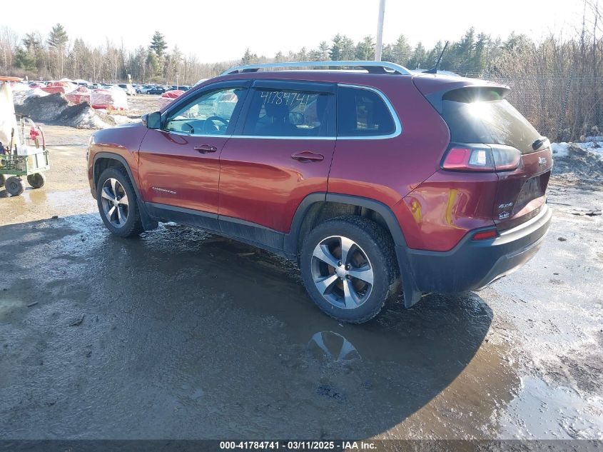 2019 Jeep Cherokee Limited 4X4 VIN: 1C4PJMDN8KD294994 Lot: 41784741