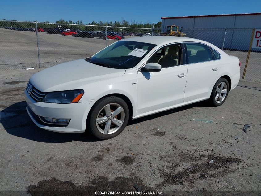 2015 Volkswagen Passat 1.8T Limited Edition VIN: 1VWAS7A36FC106926 Lot: 41784841