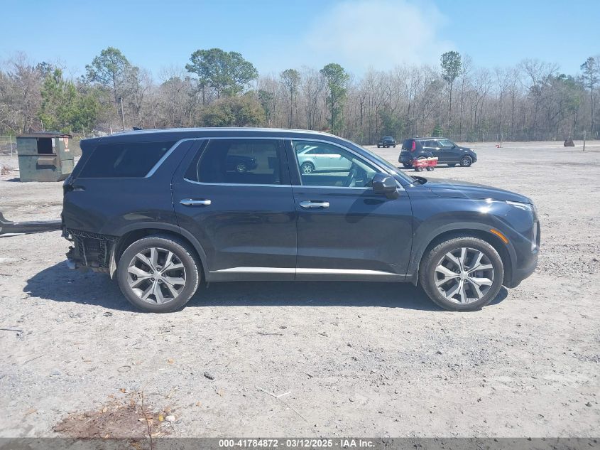 2022 Hyundai Palisade Sel VIN: KM8R4DHEXNU417740 Lot: 41784872