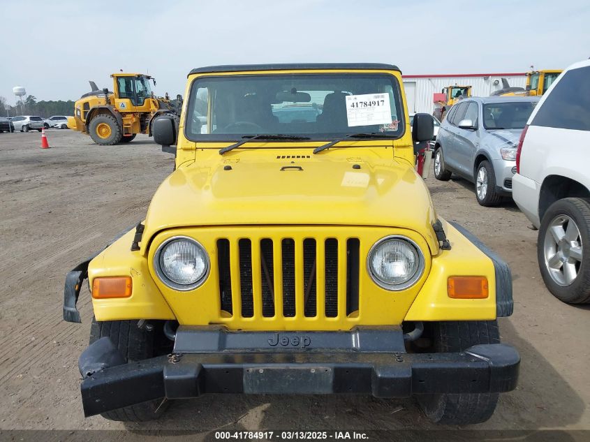 2004 Jeep Wrangler Sport Rhd VIN: 1J4F449S64P724776 Lot: 41784917