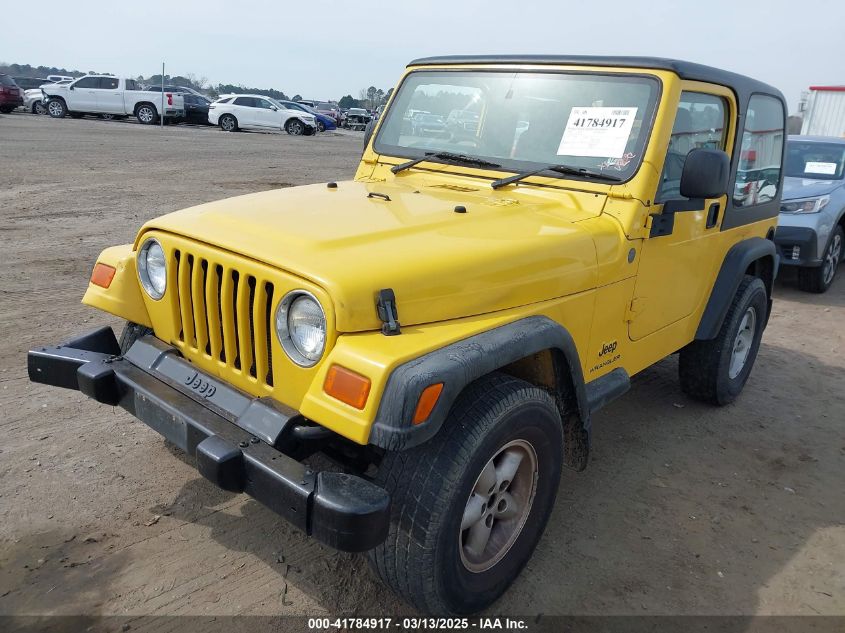 2004 Jeep Wrangler Sport Rhd VIN: 1J4F449S64P724776 Lot: 41784917