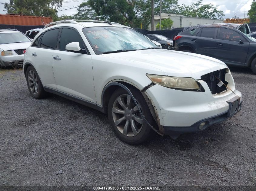 2004 Infiniti Fx35 VIN: JNRAS08U54X105281 Lot: 41785353