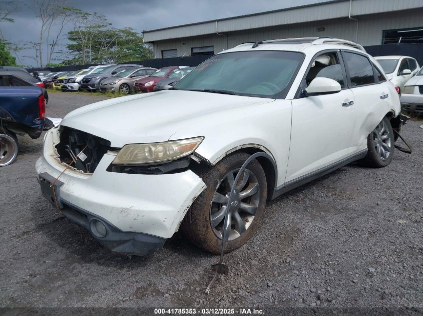 2004 Infiniti Fx35 VIN: JNRAS08U54X105281 Lot: 41785353