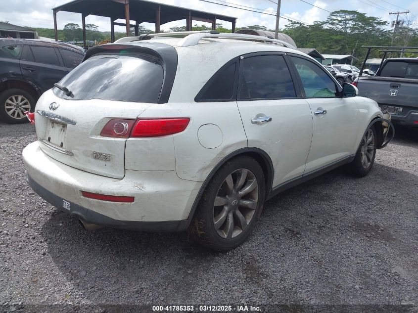 2004 Infiniti Fx35 VIN: JNRAS08U54X105281 Lot: 41785353