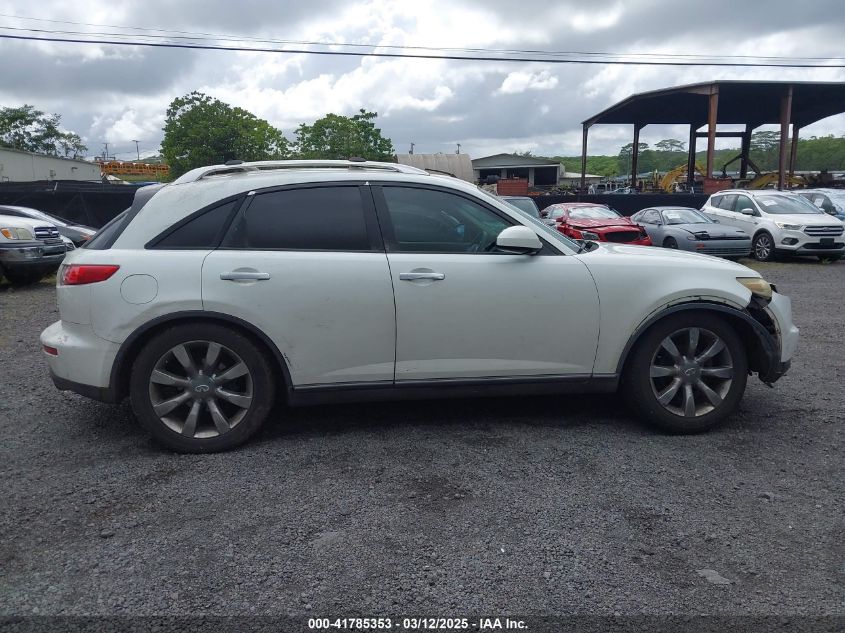 2004 Infiniti Fx35 VIN: JNRAS08U54X105281 Lot: 41785353