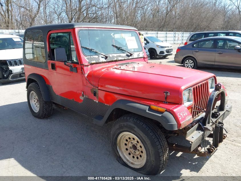 1994 Jeep Wrangler / Yj S VIN: 1J4FY19P6RP413984 Lot: 41785426