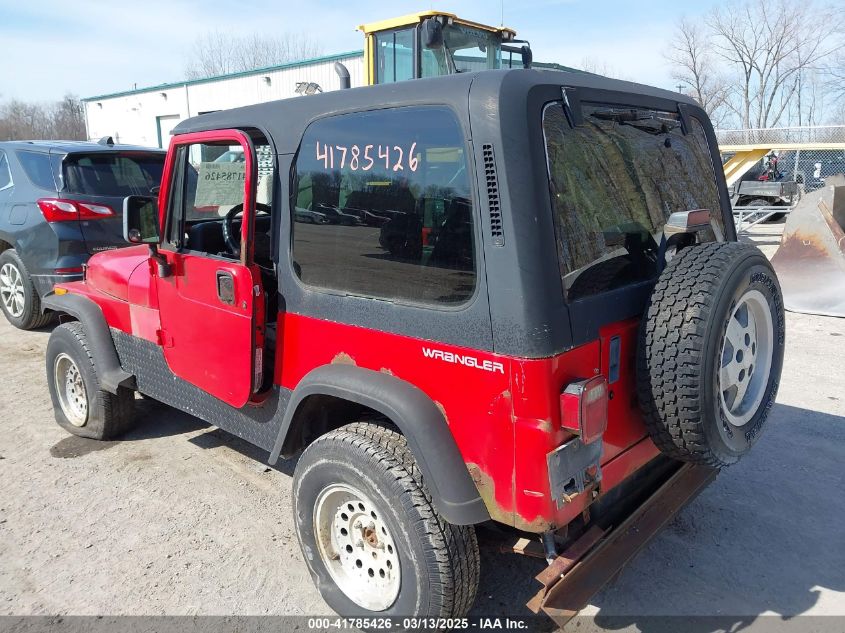 1994 Jeep Wrangler / Yj S VIN: 1J4FY19P6RP413984 Lot: 41785426