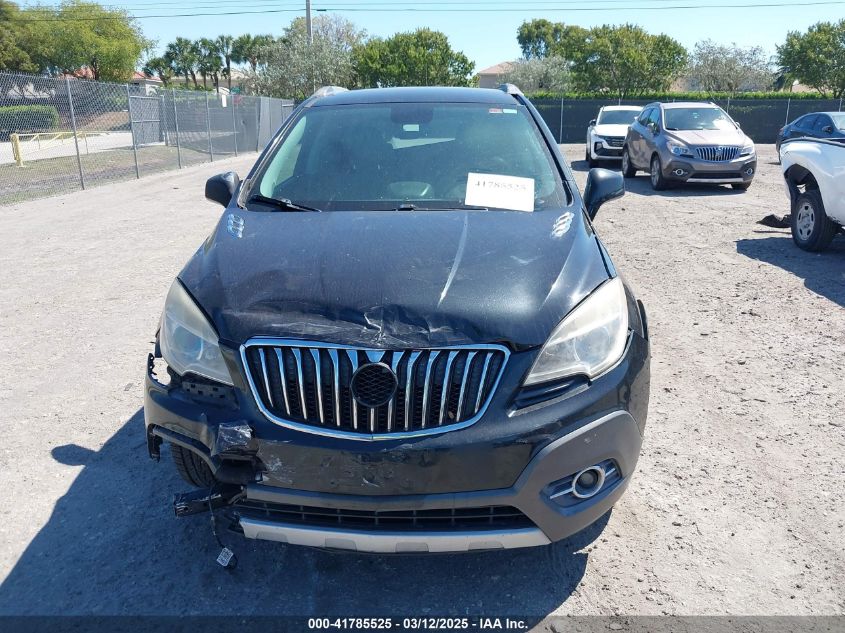 2013 Buick Encore Leather VIN: KL4CJCSB7DB104077 Lot: 41785525