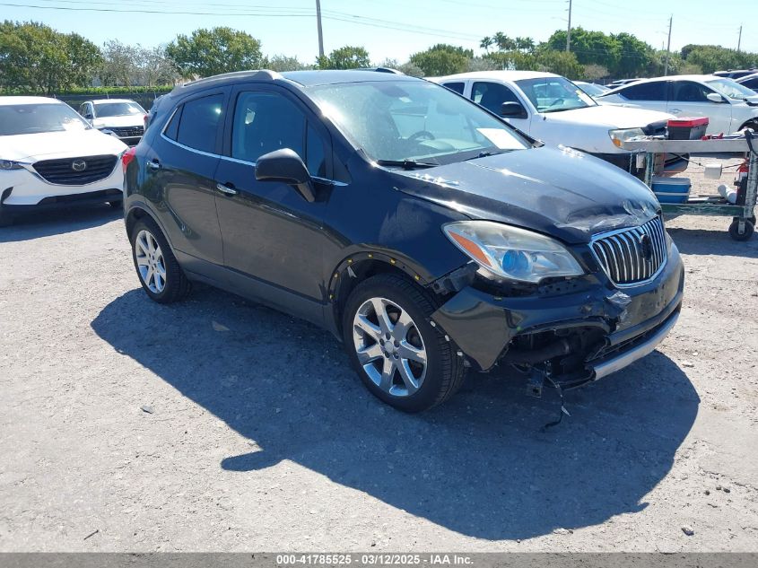 2013 Buick Encore Leather VIN: KL4CJCSB7DB104077 Lot: 41785525