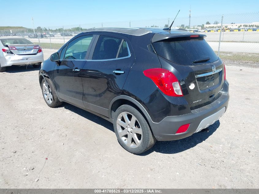 2013 Buick Encore Leather VIN: KL4CJCSB7DB104077 Lot: 41785525