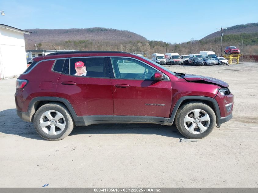 2020 Jeep Compass Latitude Fwd VIN: 3C4NJCBB1LT169941 Lot: 41785618