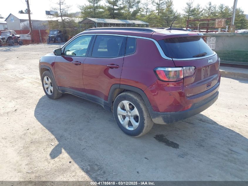 2020 Jeep Compass Latitude Fwd VIN: 3C4NJCBB1LT169941 Lot: 41785618