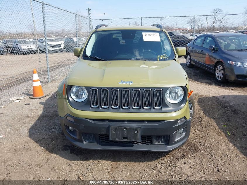 2015 Jeep Renegade Latitude VIN: ZACCJABT7FPB86579 Lot: 41785726