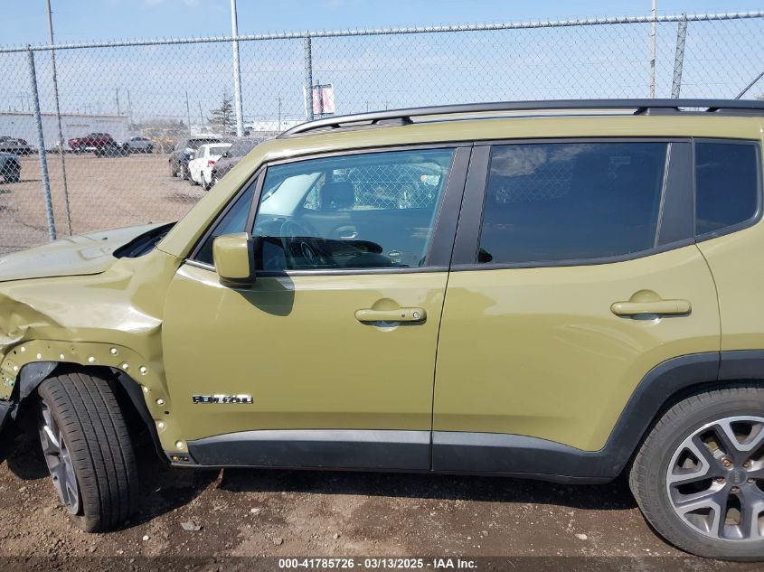 2015 Jeep Renegade Latitude VIN: ZACCJABT7FPB86579 Lot: 41785726