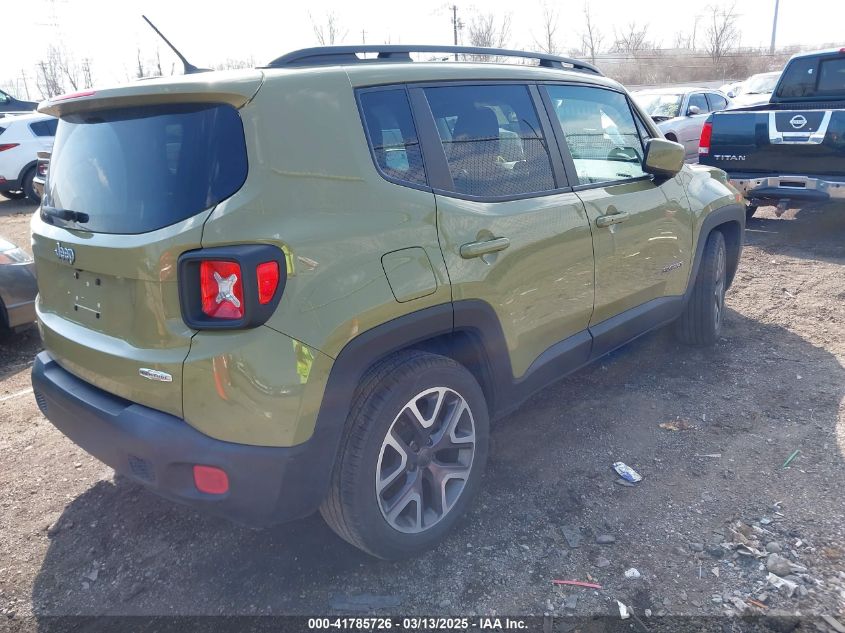 2015 Jeep Renegade Latitude VIN: ZACCJABT7FPB86579 Lot: 41785726