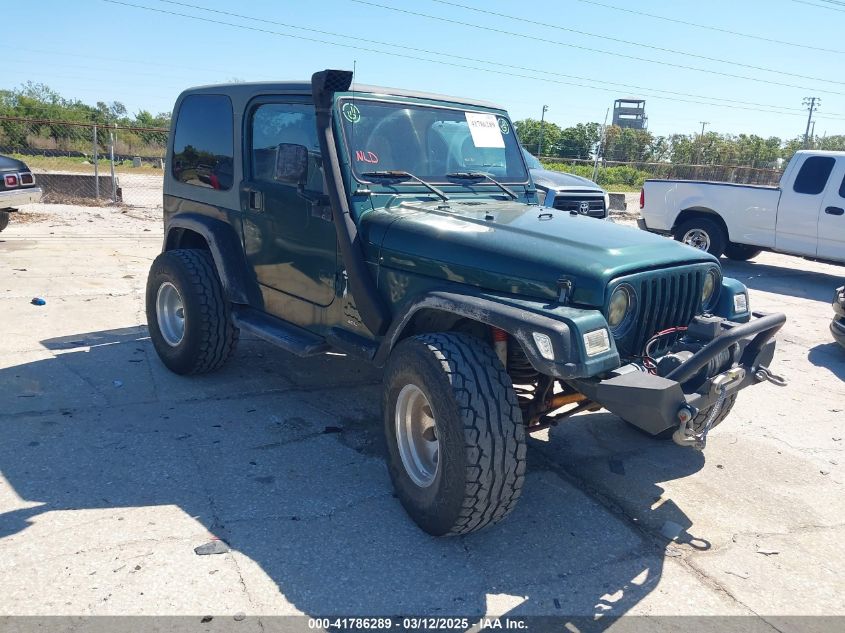 2001 Jeep Wrangler Sport VIN: 1J4FA49S81P305722 Lot: 41786289