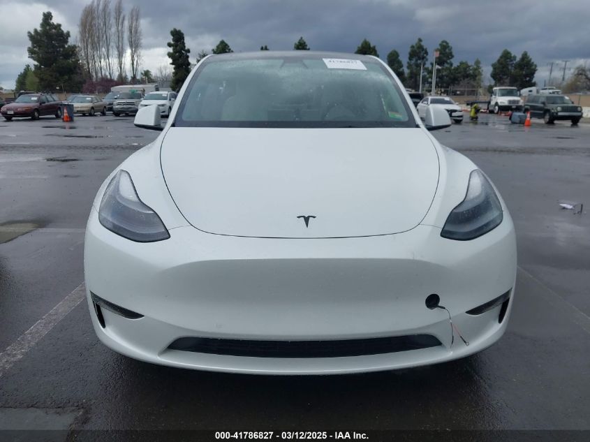 2021 Tesla Model Y Performance Dual Motor All-Wheel Drive VIN: 5YJYGDEFXMF230350 Lot: 41786827