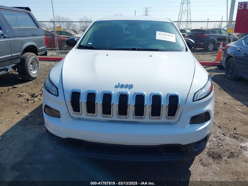 2015 Jeep Cherokee Sport VIN: 1C4PJLAB8FW531241 Lot: 41787819