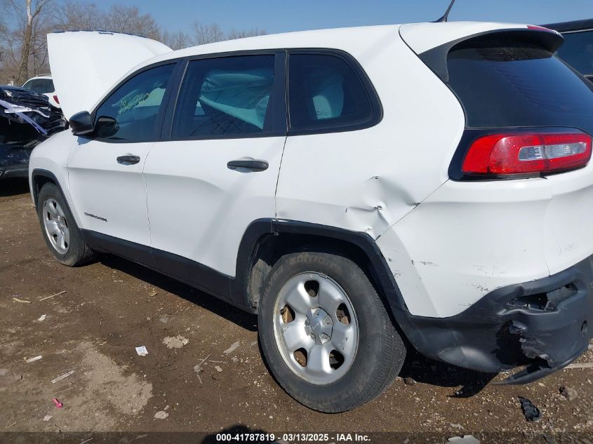 2015 Jeep Cherokee Sport VIN: 1C4PJLAB8FW531241 Lot: 41787819