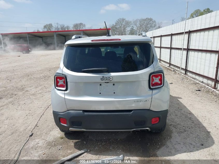 2016 Jeep Renegade Limited VIN: ZACCJADT1GPC66510 Lot: 41787935