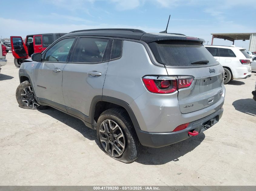 2021 Jeep Compass Trailhawk 4X4 VIN: 3C4NJDDB9MT527131 Lot: 41789250