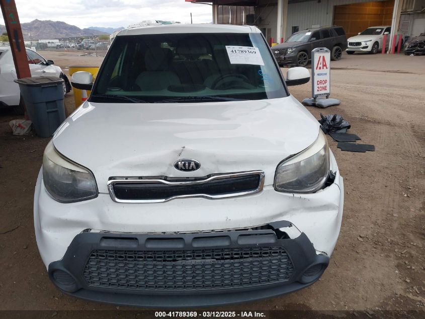 2015 Kia Soul + VIN: KNDJP3A55F7796370 Lot: 41789369