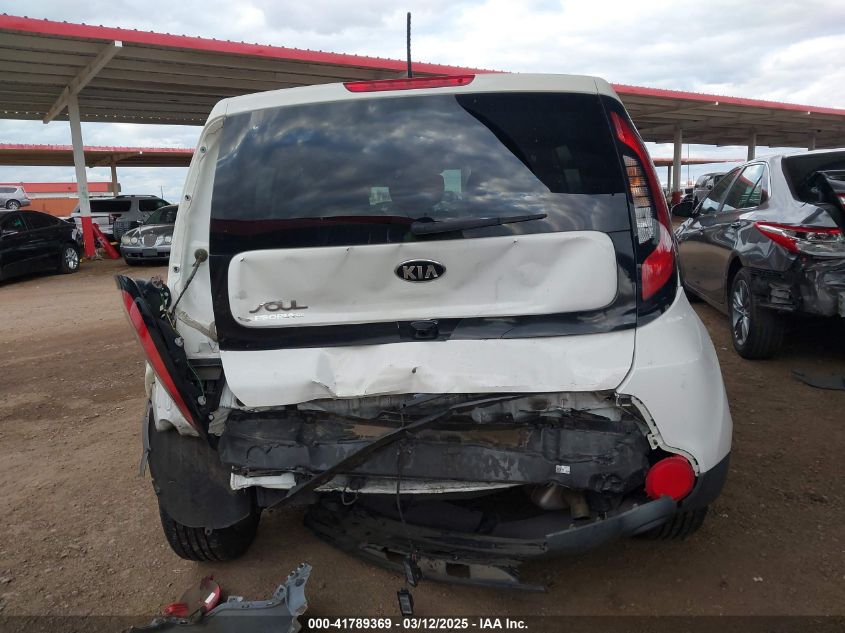 2015 Kia Soul + VIN: KNDJP3A55F7796370 Lot: 41789369