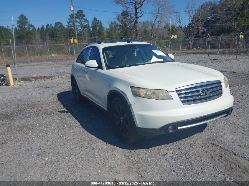 2006 Infiniti Fx35 VIN: JNRAS08U76X100523 Lot: 41789613